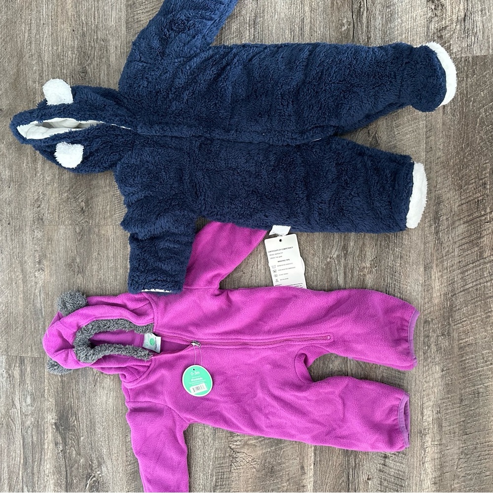 Baby snowsuits